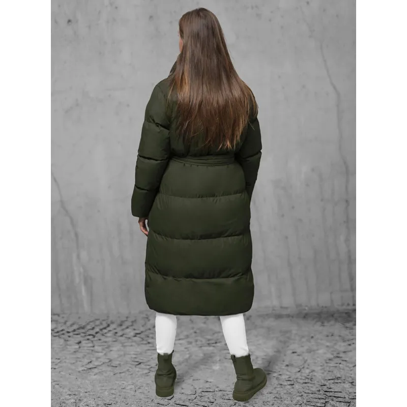 Moteriškas chaki paltas Korper JS/M737/136