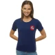 Moteriški tamsiai mėlyni marškinėliai HERBAS JS/SD211