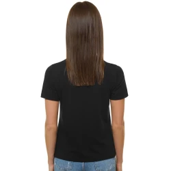 Moteriški juodi marškinėliai HERBAS