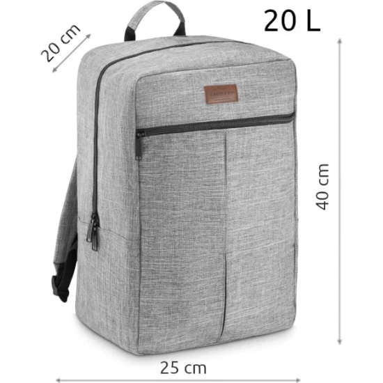 Pilka lėktuvo kuprinė Liker ZG830