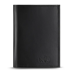 Vyriška piniginė iš natūralios odos Devin (juoda) 