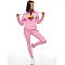 Light pink women's set with hood Lietuva