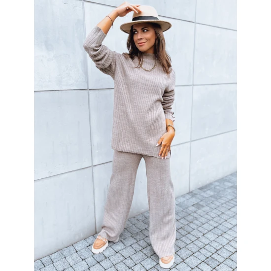 Moteriškas rudas komplektas Giny AY0964 Premium