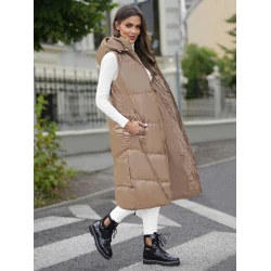 Rudos spalvos liemenė Kuker