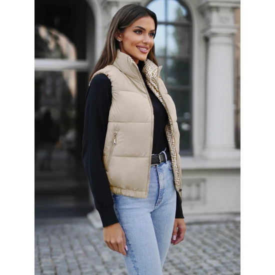 Liemenė rusvos spalvos Debor Moteriškos liemenės