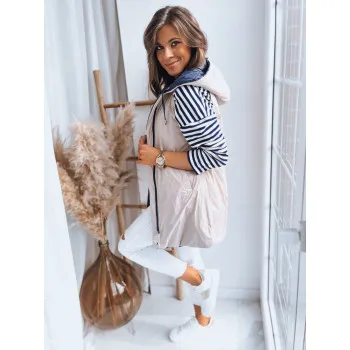 Blue reversible vest Melani
