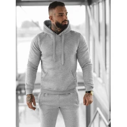 Vyriškas šviesiai pilkas sportinis kostiumas Sumer