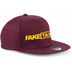Bordo FullCap kepurė FakeTaxi