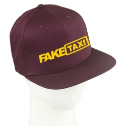 Bordo FullCap kepurė FakeTaxi