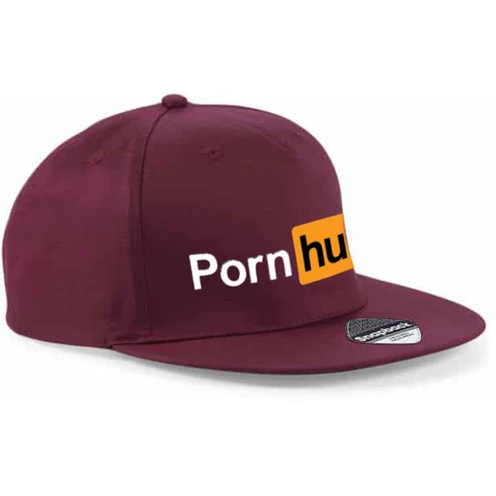 Fullcap kepurė bordo Pornhub PK3018