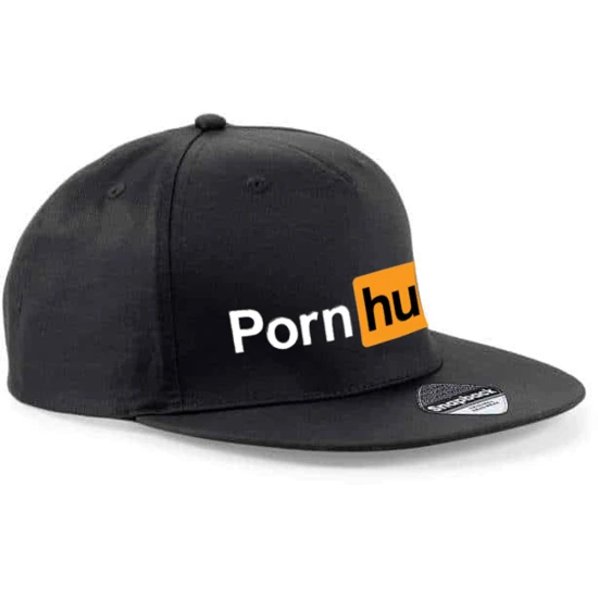Fullcap kepurė juoda Pornhub PK3014