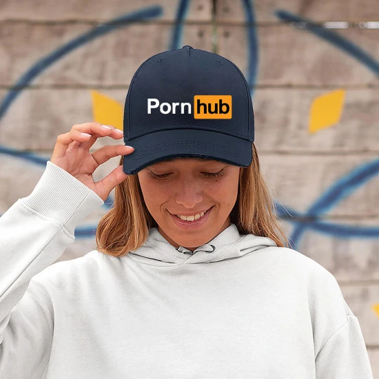 Unisex kepurė tamsiai mėlyna Pornhub PK3014