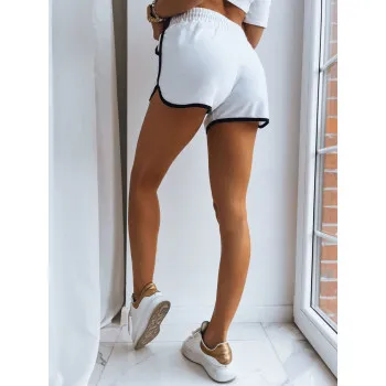 Casual lühikesed püksid valge Top 