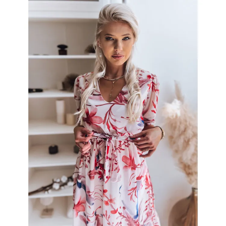 Women's light pink dress Selia EY1871z