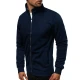 Tamsiai mėlynas vyriškas džemperis 