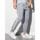 Vyriški pilkos spalvos laisvalaikio kelnės Libam P947