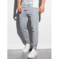 Vyriški pilkos spalvos laisvalaikio kelnės Libam