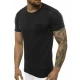 Akcija: Vyriški juodos spalvos marškinėliai Demo L/2476