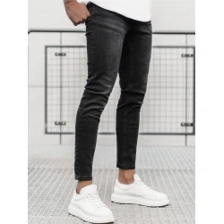 Akcija: Juodi vyriški džinsai Tropi