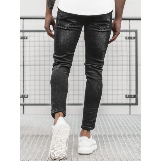 Akcija: Juodi vyriški džinsai Tropi O/4371/3