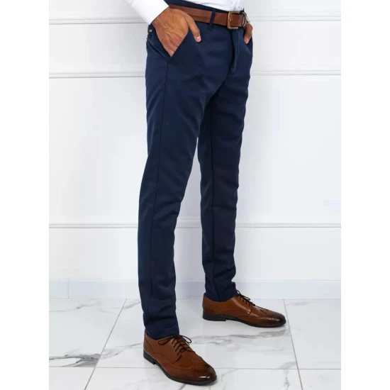 Vyriškos klasikinės tamsiai mėlynos kelnės Purot UX3792