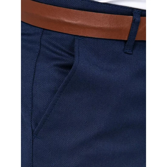 Vyriškos klasikinės tamsiai mėlynos kelnės Purot UX3792