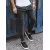 Jeans for men in dark gray color Timur