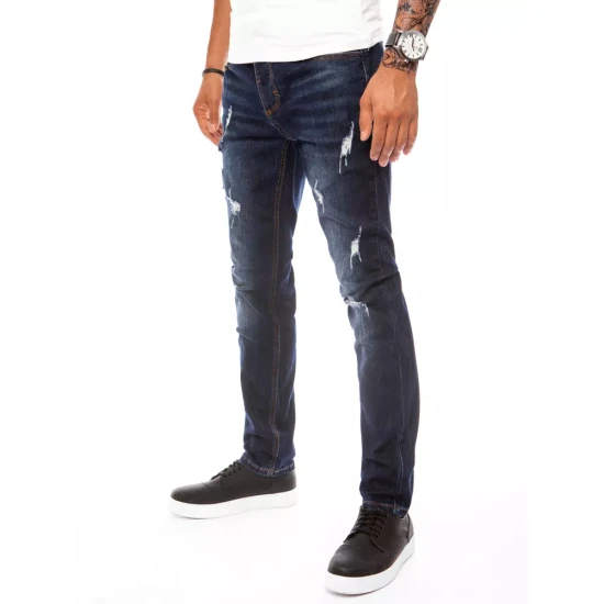 Tamsiai mėlyni džinsai vyrams Lelor UX3810