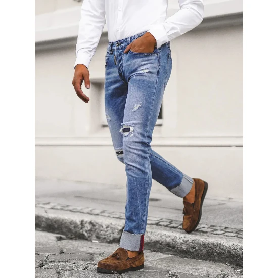 Mėlyni džinsai Ister NB/MP0126B