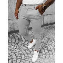 Klasikinės pilkos kelnės Leter