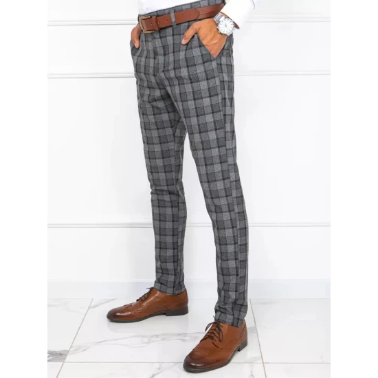 Pilkos vyriškos kelnės Junor UX3789