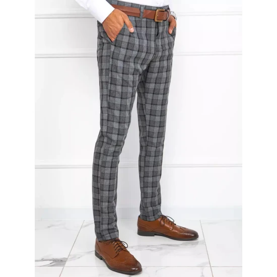 Pilkos vyriškos kelnės Junor UX3789