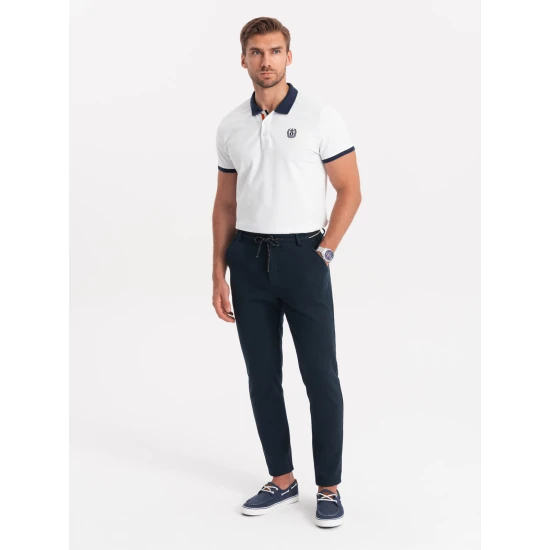 Tamsiai mėlynos spalvos kelnės Miren V3 OM-PACP-0116