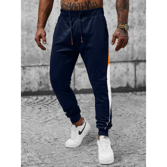 Vyriškos tamsiai mėlynos kelnės Gober JS/8K176