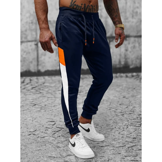 Vyriškos tamsiai mėlynos kelnės Gober JS/8K176