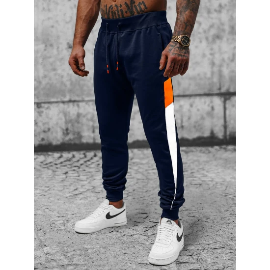 Vyriškos tamsiai mėlynos kelnės Gober JS/8K176