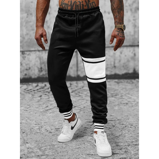 Juodos laisvalaikio kelnės vyrams Bomet JS/8K179