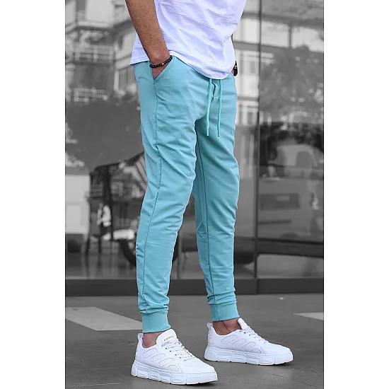 Vyriškos mėtinės laisvalaikio kelnės Max PK4821 Premium