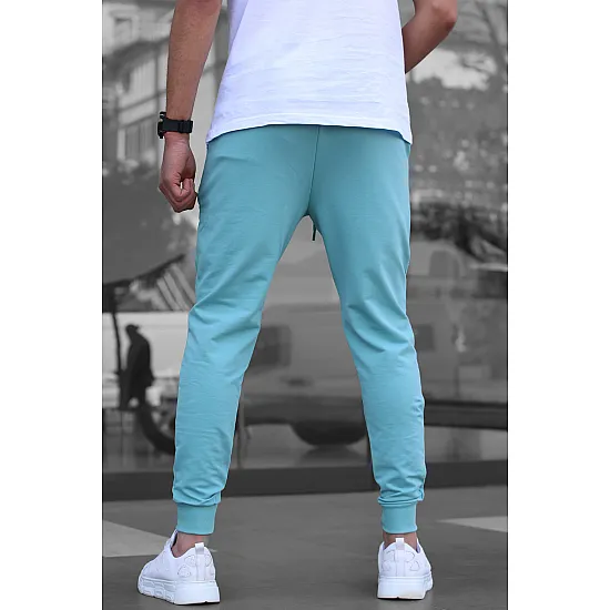 Vyriškos mėtinės laisvalaikio kelnės Max PK4821 Premium