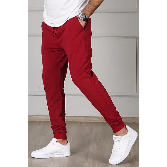 Vyriškos raudonos laisvalaikio kelnės Max PK4821 Premium
