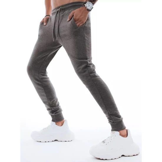 Vyriškos tamsiai pilkos laisvalaikio kelnės Denol UX3346