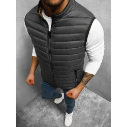 Vyriška tamsiai pilkos spalvos liemenė Tirol