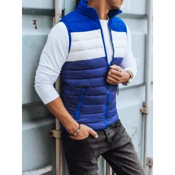 Edendamine: meeste sinine vest Ters