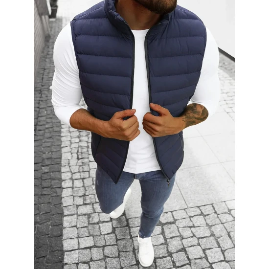 Liemenė vyrams tamsiai mėlynos spalvos Mira JS/M711/215