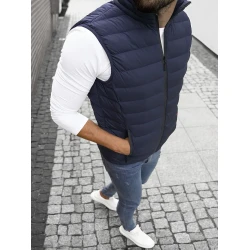 Liemenė vyrams tamsiai mėlynos spalvos Mira