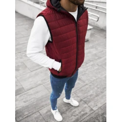 Vyriška bordo liemenė Minel