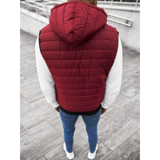 Vyriška bordo liemenė Minel JS/MY88Z