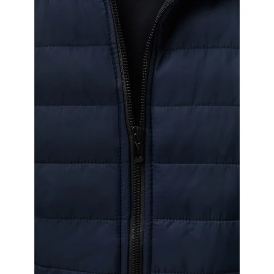 Tamsiai mėlyna liemenė su gobtuvu Naron Liemenės