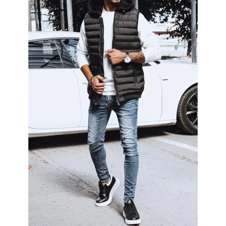Meeste vest must Arova TX4095