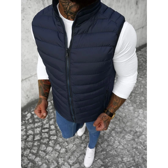 Vyriška tamsiai mėlyna liemenė Piko N/7133